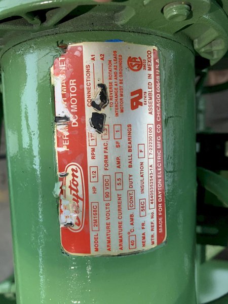 10' X 1/4" HTC MODEL 250-10A HYDRAULIC POWER SQUARING SHEAR. STOCK # 0684224.