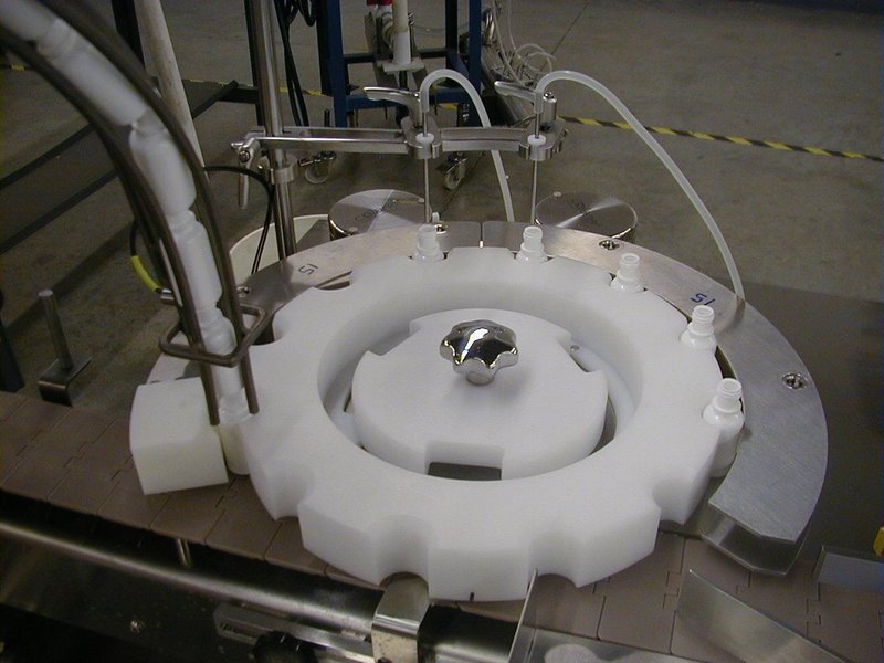 Chase-Logeman Monobloc Liquid Filling Line, 2000 – Filling, Plugging, Capping, Weighing and Vial Transfer System