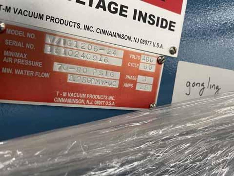 T-M VACUUM PRODUCTS V-1G1200