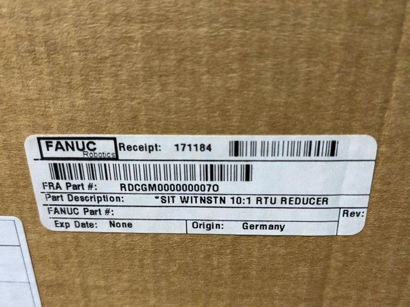 Fanuc Gear Reducer - Tp110s-mf1-10-ok1-2s