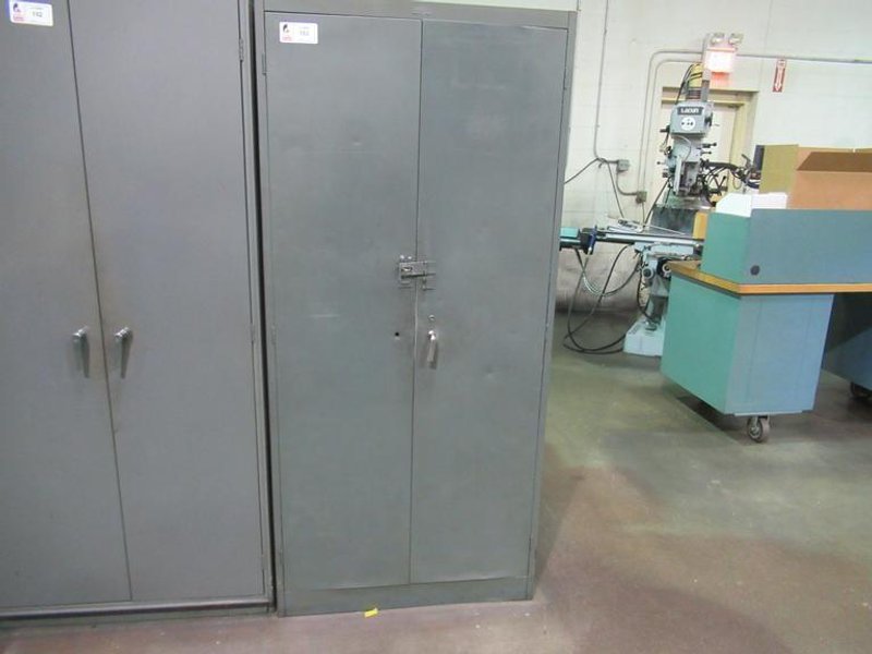 Berger 2-Door Cabinet with Contents- Auction Item