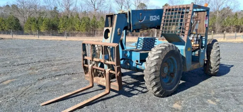 1992 GRADALL MODEL #524 TELEHANDLER W/ TIRES: YOBRO #25163