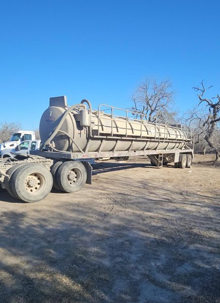 C. Gallegos VT 150 03 Vacuum Tank Trailer, 2024 – 150 BBL / 6,300 Gallon Aluminum Water Vacuum Trailer – Tandem Axle