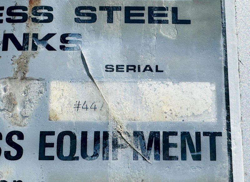 Perma-San 1000 Gallon Jacketed Stainless Steel Storage Tank / Vessel