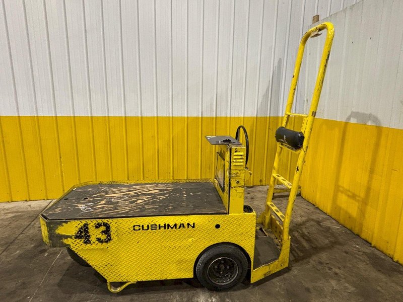 36 VOLT CUSHMAN MODEL 898361 STOCK CHASER/TUGGER CART: YOBRO #24651