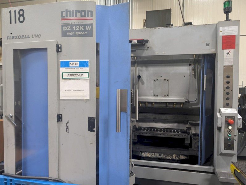 2011 Chiron DZ 12K W HS CNC Vertical Machining Center