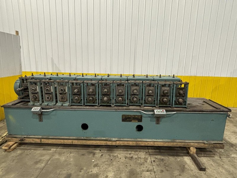 12 STAND X 2-1/8&quot; ARBOR X 12&quot; ROLLSPACE RAFTER ROLLFORMER: STOCK #23469