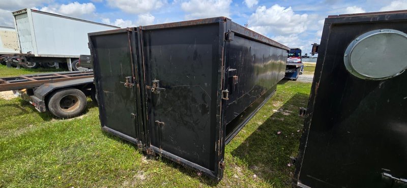 Texas Pride 30 Yard Roll-Off Open Top Containers, 2021  – 20′ Heavy-Duty Steel Cans, Double Barn Doors (3)