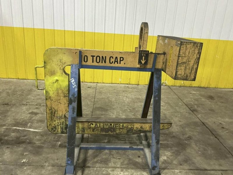 10 TON X 60" CALDWELL #82RC-10-60 COIL LIFT C-HOOK. STOCK # 0435926