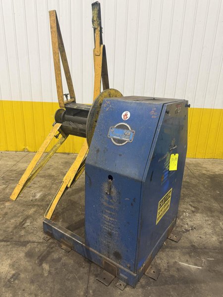8,000 LBS X 18” COE MODEL #CPR-PO-8018 PULL OFF COIL REEL UNCOILER: YOBRO #24840