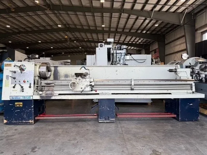WILLIS 18120  18”/28” x 120”cc Gap Lathe #7505