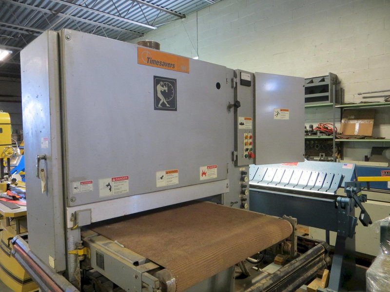 TIMESAVERS 137-1HP75 COMBINATION HEAD WIDE BELT SANDER