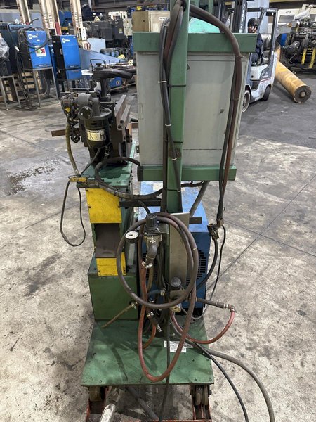 10&quot; GUILD MODEL #PSA-135-10 SHEAR END COIL STRIP WELDER WITH MILLER ECONO-TWIN HF WELDER: STOCK #22611