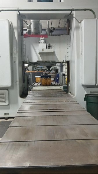 Kollman,  164″ x 59″ Table, MA 64 Planer Type Mill, 1962- Vertical and Horizontal Spindle.