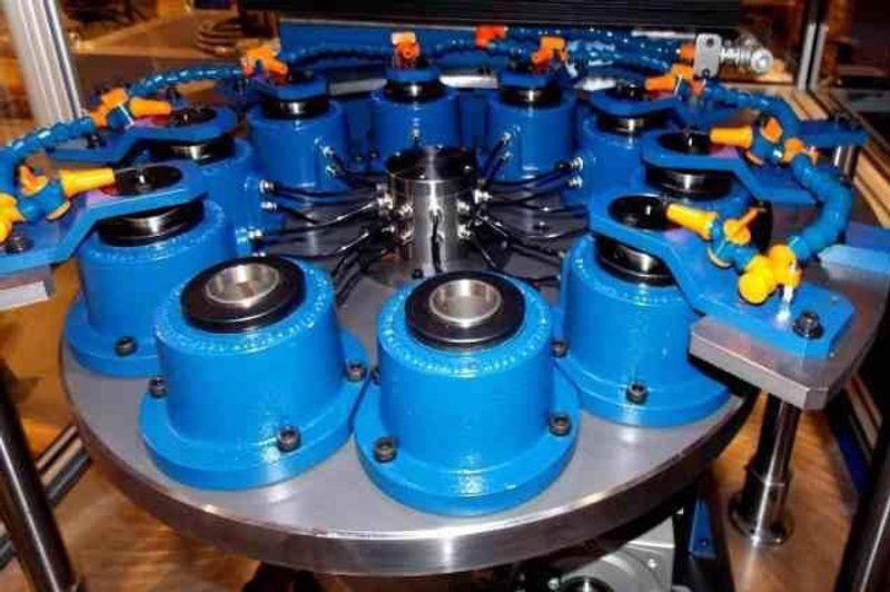 Barnes MSSP-1000 R8 Multiple Spindle Single Pass Vertical Honing Machine, 2014 – Never Been Used