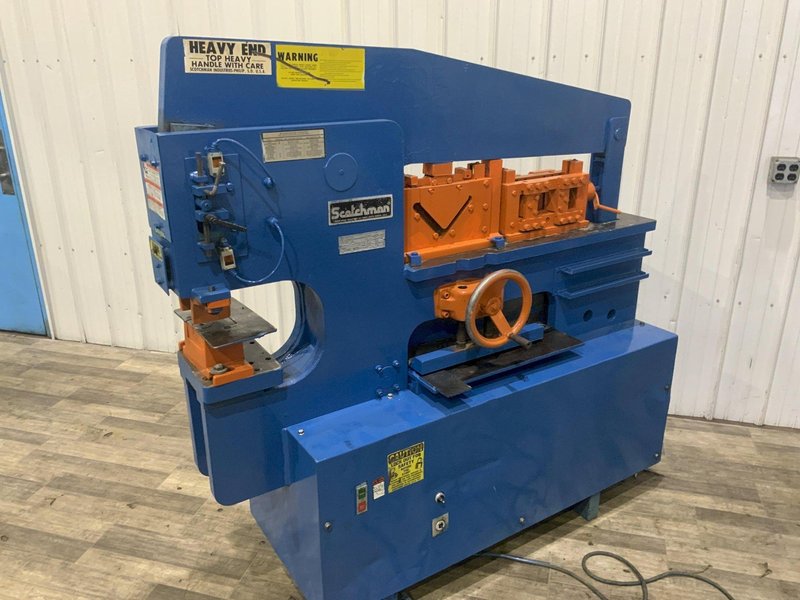 90 TON SCOTCHMAN HYDRAULIC IRON WORKER #9012: STOCK #80932