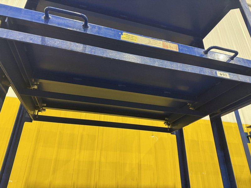 (4) 1,000 LB CAPACITY DIE RACKS W/ SLIDING SHELVES: YOBRO #24478