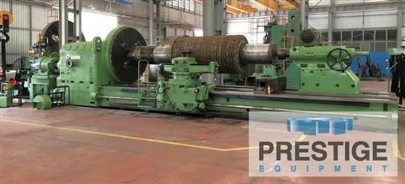 Skoda 78&quot; x 236&quot; SR2000x6000 Heavy Duty Manual Lathe