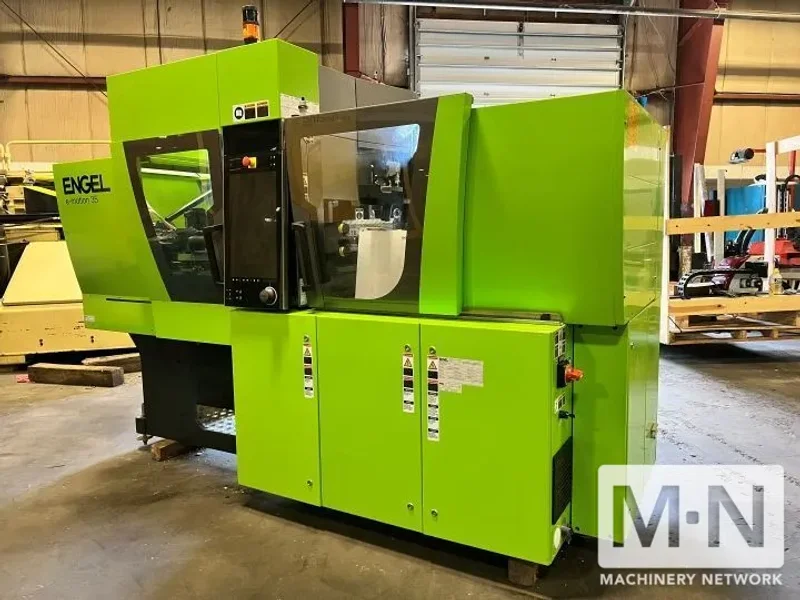 35 TON .80 OZ ENGEL MODEL 50/35 TIEBARLESS INJECTION MOLDING MACHINE MFG 2022