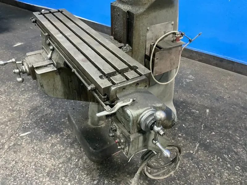 Bridgeport 9” X 42”  Vertical Mill