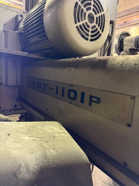 4.33" KURAKI KBT-1101P HORIZONTAL BORING MILL. STOCK #0651526