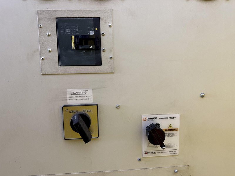 50 KVA CONTROLLED POWER COMPANY MODEL #8DNX-50K-7-A POWER VOLTAGE REGULATOR: STOCK #19843