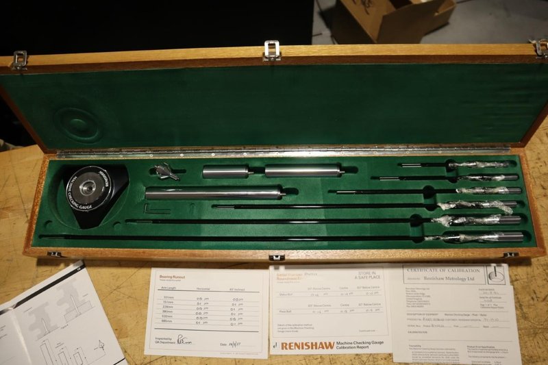 Renishaw Machine Checking Gauge Stand &amp; Pivot- Auction Item
