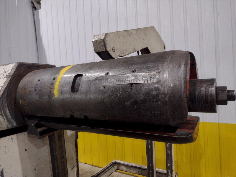 20,000 LB X 36" LITTELL MODEL #S200-36 UNCOILER COIL REEL &amp; CAR: YOBRO #25251