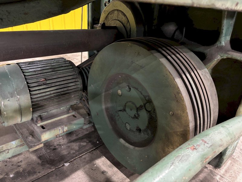 4' X 10 GAUGE PEXTO MODEL #10-U-4B MECHANICAL POWER SHEAR: STOCK #21257