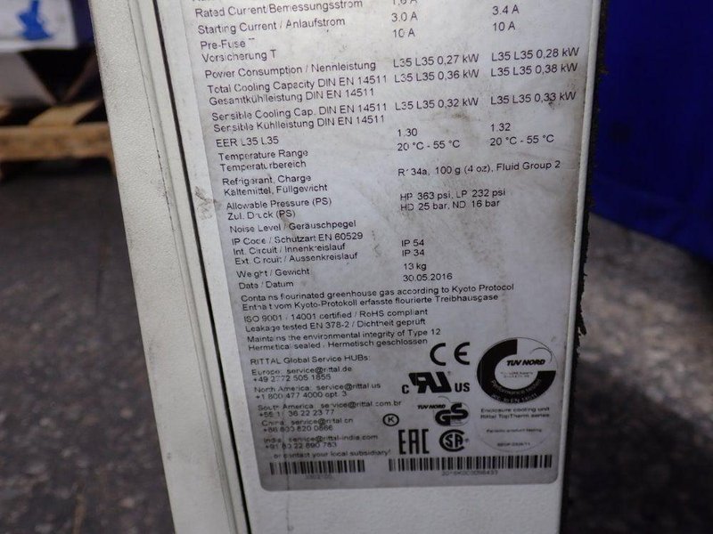 RITTAL ENCLOSURE COOLING UNIT  -  SK 3302100