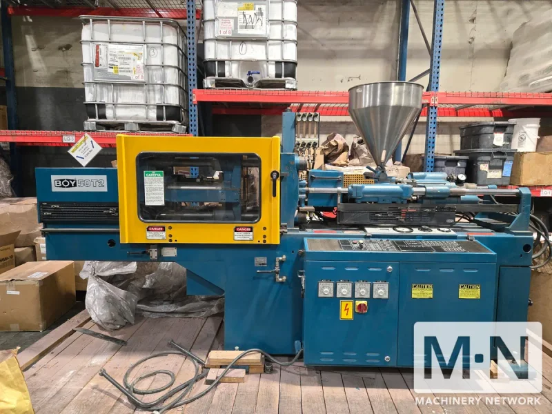 50 TON BOY MODEL 50T2 I INJECTION MOLDING MACHINE MFG 1992