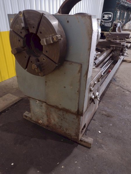 30" X 96" GEMINIS 9" HOLLOW SPINDLE MODEL #GE-870 ENGINE LATHE, 9" HOLE: STOCK #18925