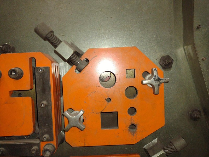 135 TON SPARTAN MODEL #IW135DX HYDRAULIC IRONWORKER: YOBRO #24716