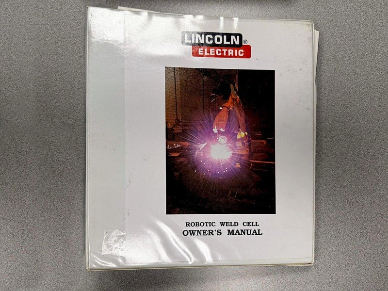 Lincoln Electric ArcMate 120iB/10L Robotic Drop-Center Weld Cell