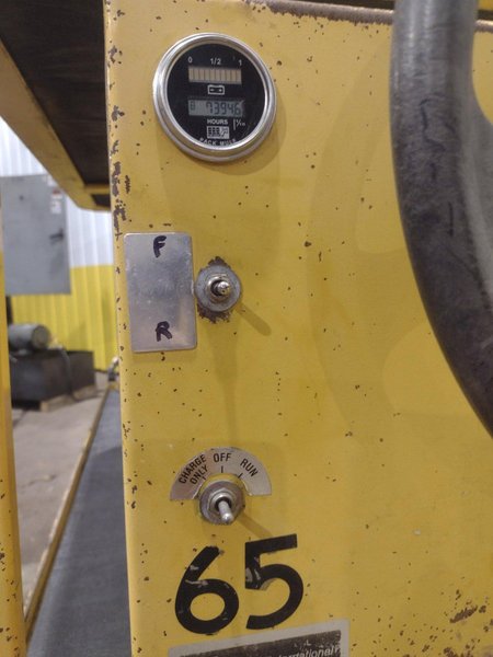 36V PACK MULE MODEL #SC-775-6SA ELECTRIC MATERIAL HANDLING CHASER CART: STOCK #21679