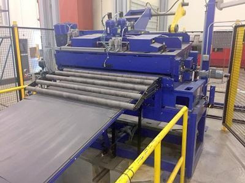 60" (1525MM) x .078" (2.0MM) x 30,000# (15 TON) DREHER CTL LINE, NEW 2007