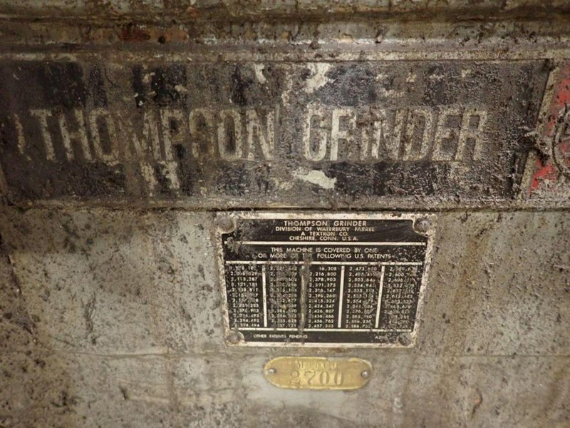 8" X 24" THOMPSON 2F HYDRAULIC SURFACE GRINDER: YOBRO #24265