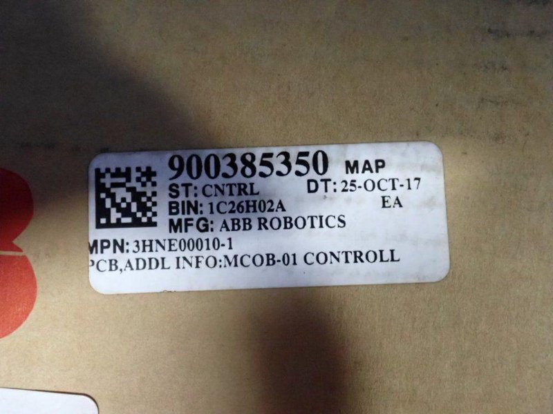 ABB MANIPULATOR CONTROL BOARD  -  3HNE00010-1