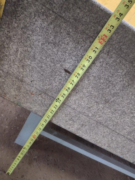 8&#039; X 4&#039; X 14&quot; CHALLENGE PRECISION LAYOUT INSPECTION GRANITE TABLE: STOCK #23803