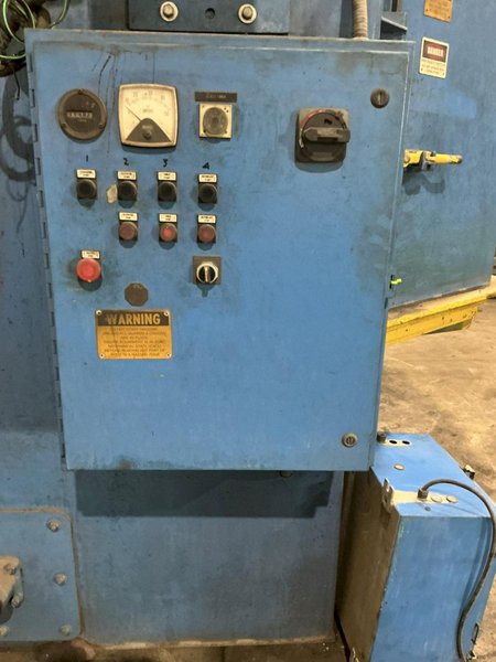 72” TABLE PANGBORN MODEL 6LK-7 ROTOBLAST SHOT BLAST MACHINE: YOBRO #25134