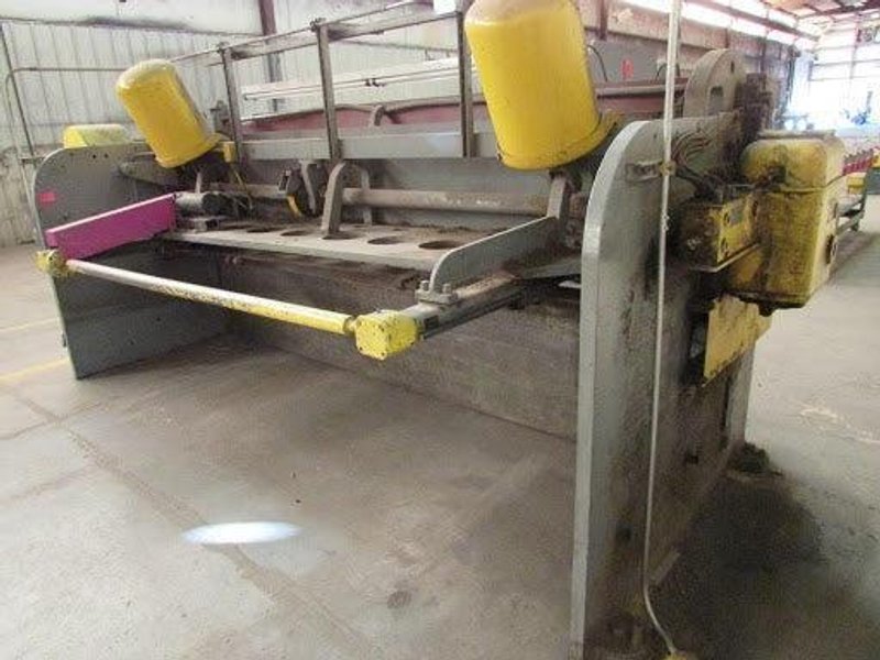 3/16” x 12′ Cincinnati Shear Model 1412, Front Operated Power Back Gauge, Squaring Arm