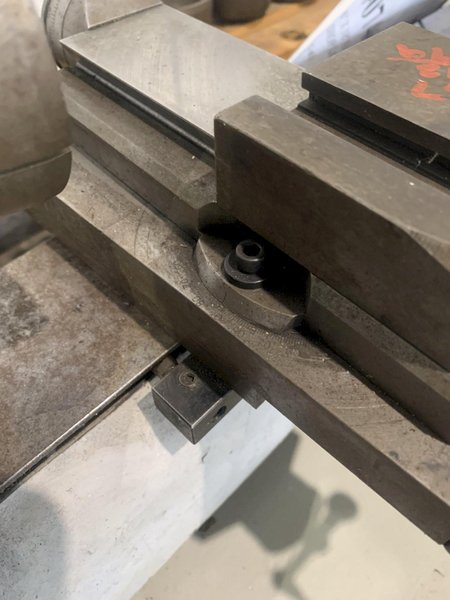 6&quot; X 18&quot; HARDINGE MODEL DSM59 SHOP LATHE. STOCK # 0746623.