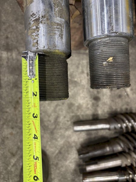 2.5&quot; DAHLSTROM ROLLFORMER PARTS, SHAFT ARBORS, GEARS, SIDE PASSES &amp; MORE: STOCK #22621