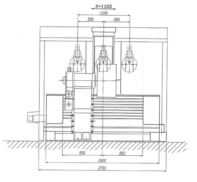 OMV / Parpas - HSC 1100 CNC 5 axis