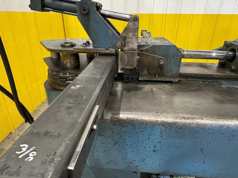 2&quot; WALLACE MODEL #1002 PROGRAMMABLE HYDRAULIC PIPE &amp; TUBE BENDER: STOCK #23183