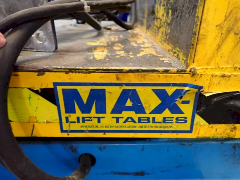 6,000 LBS MAX MODEL #LPTT-UP-30-90 LIFT TABLE: YOBRO #25891