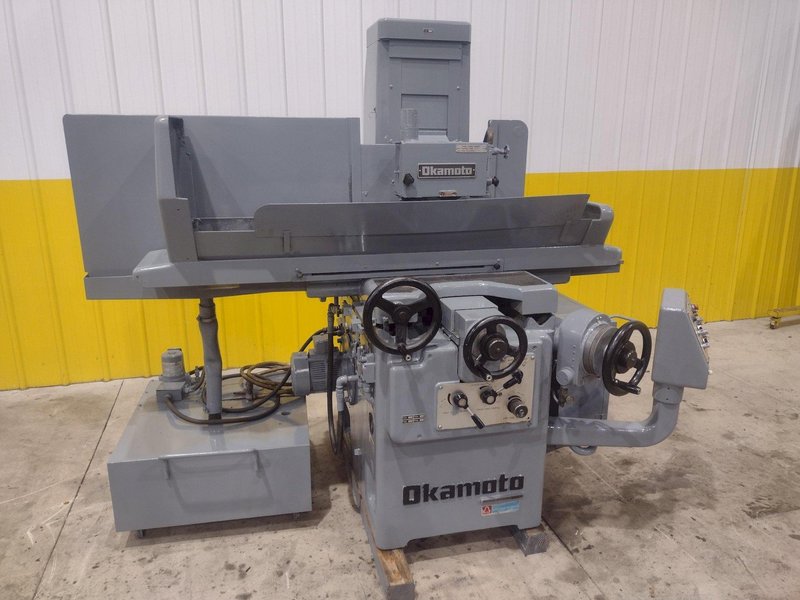 8" x 20"OKAMOTO MODEL #M820A AUTOMATIC 3 AXIS HORIZONTAL SURFACE GRINDER: STOCK #21719