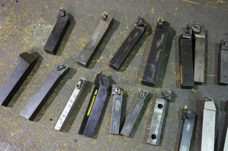 Insert Style Lathe Cutting Tools; 1&quot;, 3/4&quot; and more Square Shanks- Auction Item