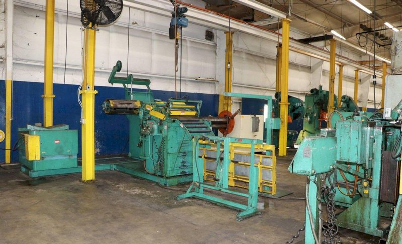 10,000 LBS X 30&quot; X 60&quot; ROWE SERVO FEED LINE: YOBRO #24518