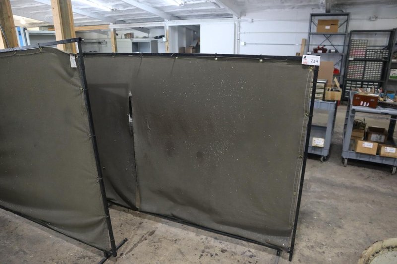 (3) Welding Curtains- Auction Item